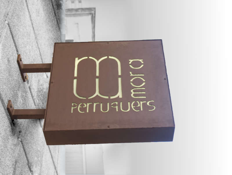 Cartel Mora Perruquers